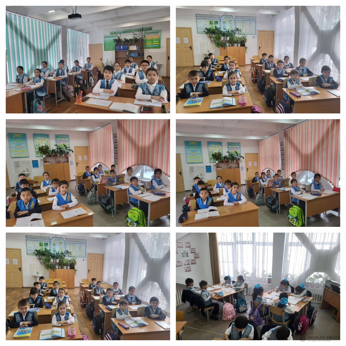 " Ұлттық киім күні" мектеп оқушыларымен