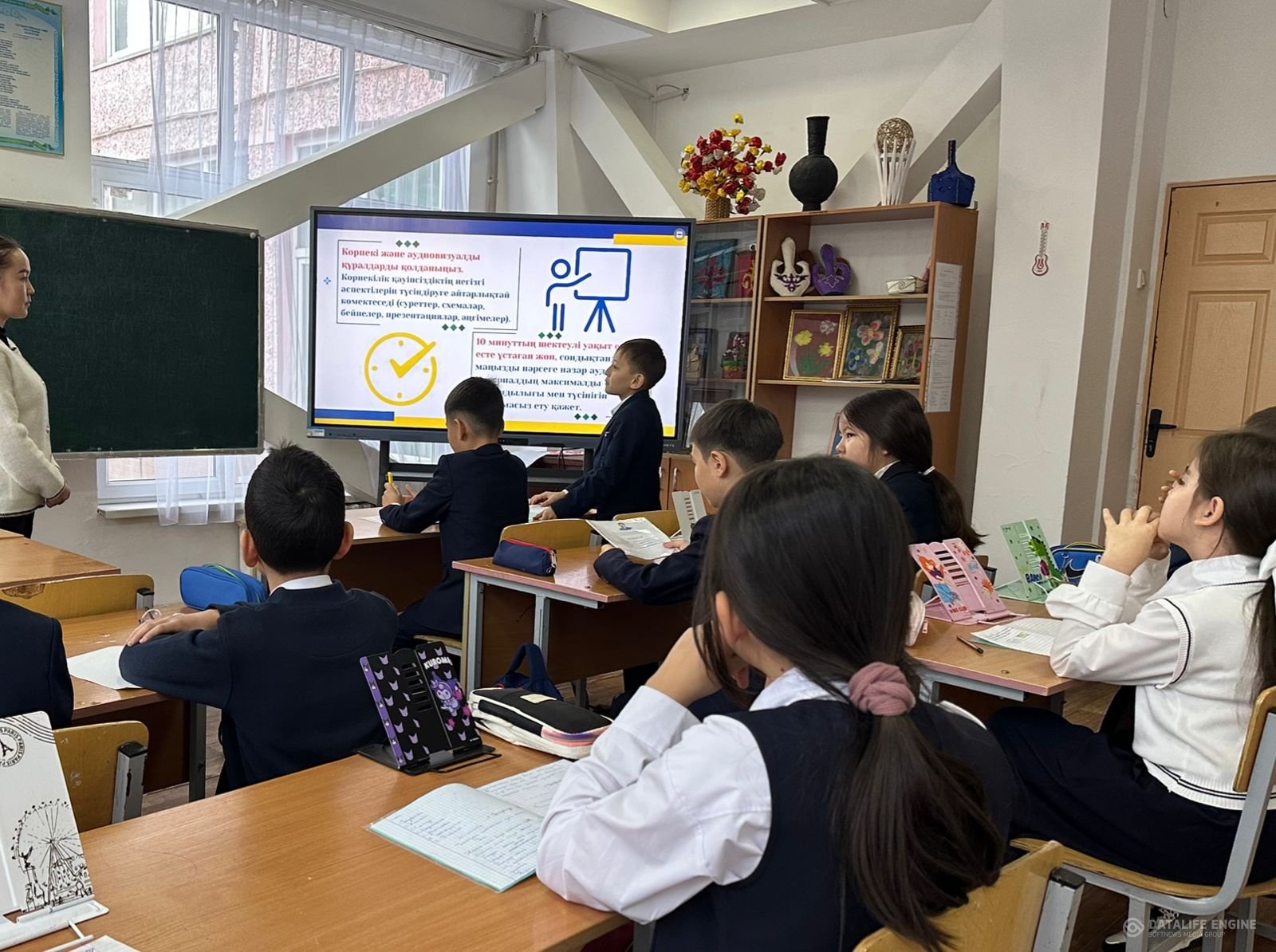 5 «А» сынып оқушыларымен «Қауіпсіздік сабағы» сынып сағаты өтілді.