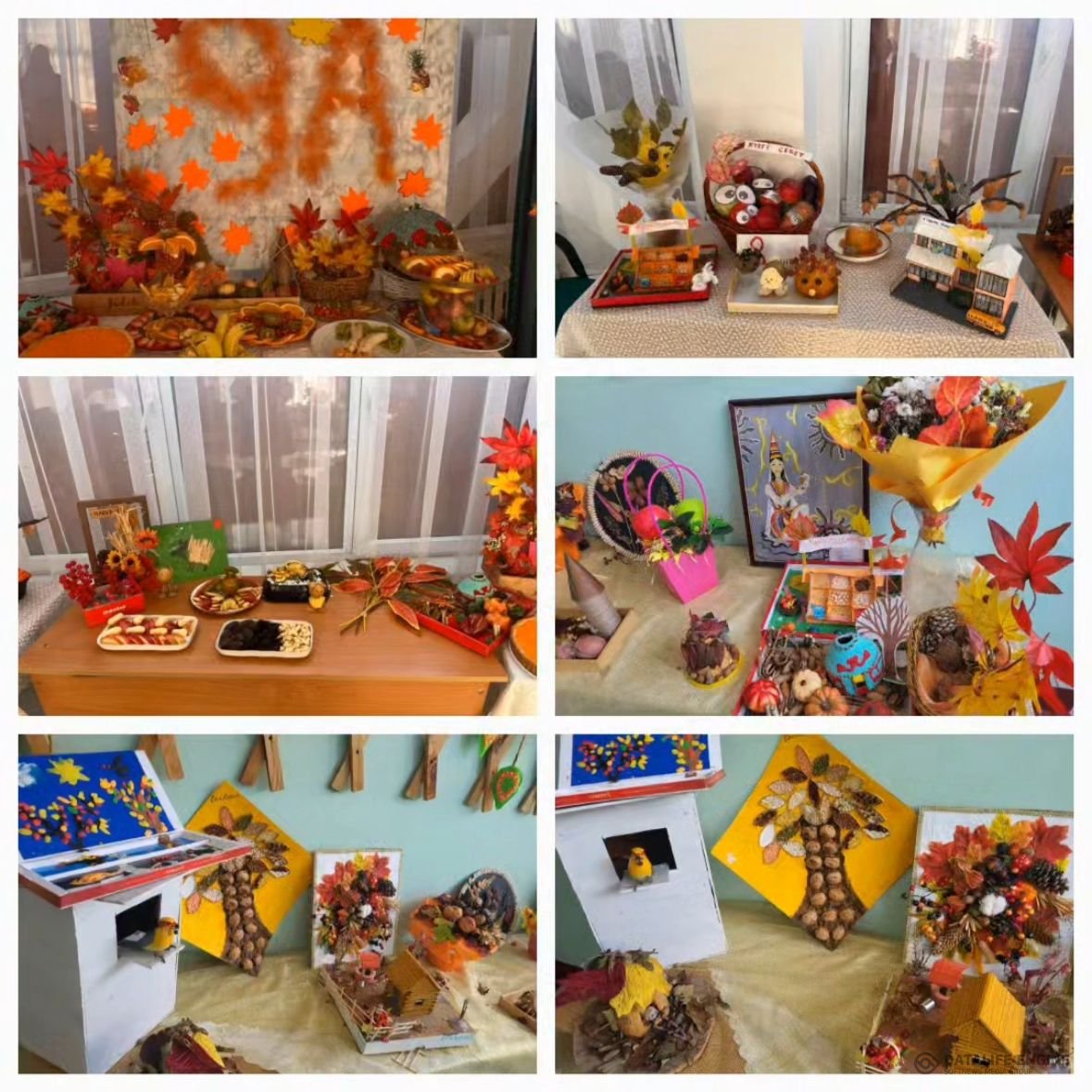 "Табиғат әсемдігі" оқушылар шығармашылығы экологиялық көрмесінен, 2-9сыныптар